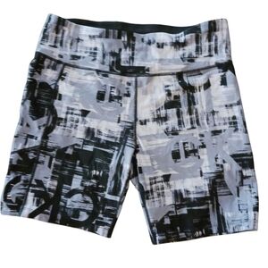 CALVIN KLEIN Bikers shorts.  Womens.  Size XL.  Black & Gray.